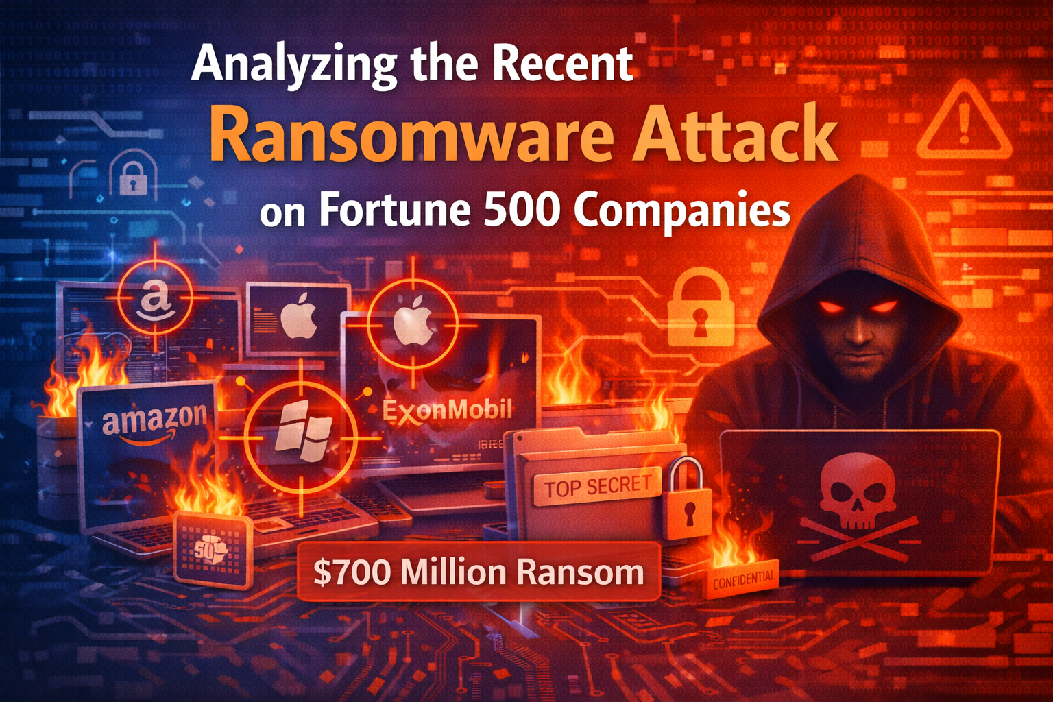 Analyzing the Recent Ransomware Attack on Fortune 500 Companies
