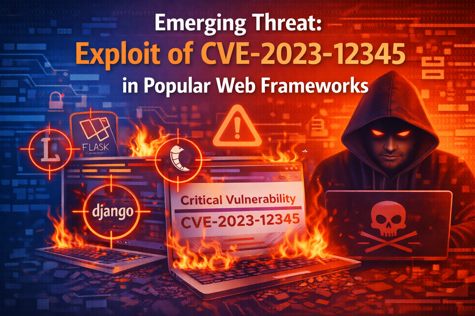 Emerging Threat: Exploit of CVE-2023-12345 in Popular Web Frameworks